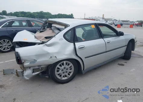 2003 Chevrolet Impala из США, поврежденный, VIN 2G1WF52EX39236477